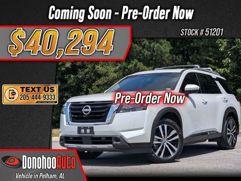 Used 2025 Nissan Pathfinder Platinum w/ Cargo Package FWD image 1