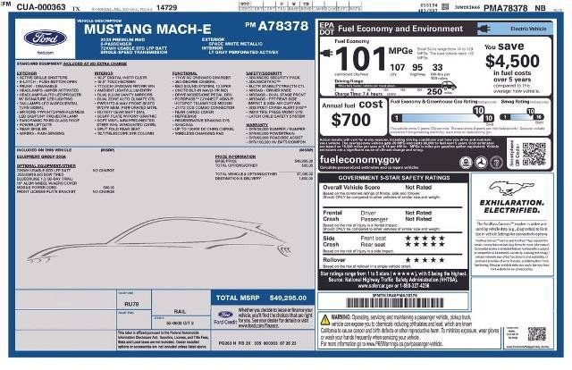 Certified 2023 Ford Mustang Mach-E Premium RWD image 5
