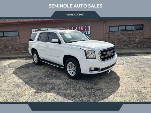 Used 2018 GMC Yukon SLT w/ HD Trailering Package RWD image 1