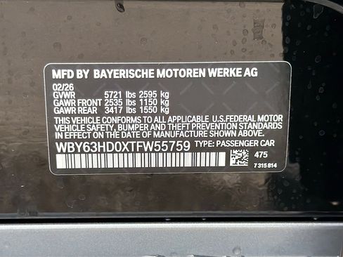 New 2026 BMW i4 eDrive40 w/ Parking Assistance Package image 42