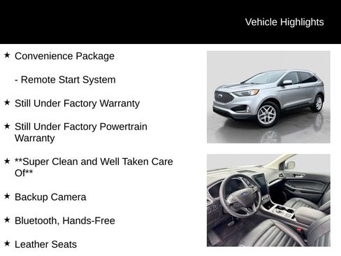 Certified 2023 Ford Edge SEL w/ Convenience Package AWD/4WD image 11