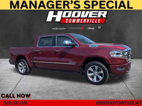 Used 2021 RAM 1500 Limited w/ Body Color Bumper Group AWD/4WD image 1