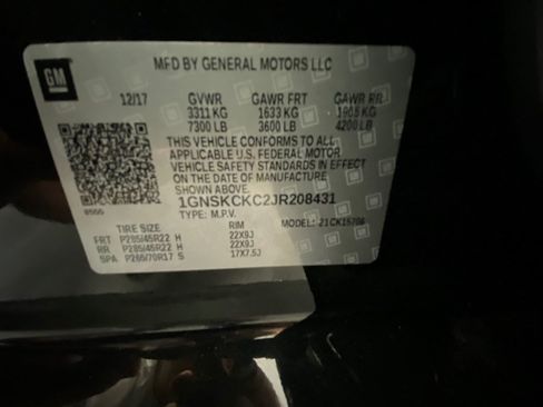 Used 2018 Chevrolet Tahoe Premier AWD/4WD image 56