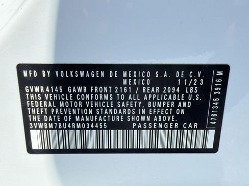 Certified 2024 Volkswagen Jetta Sport FWD image 18