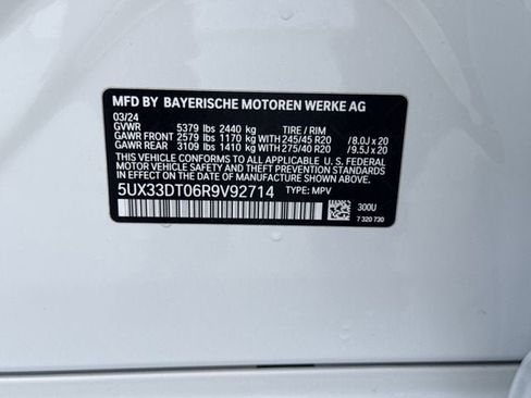 Used 2024 BMW X4 xDrive30i w/ Premium Package image 38