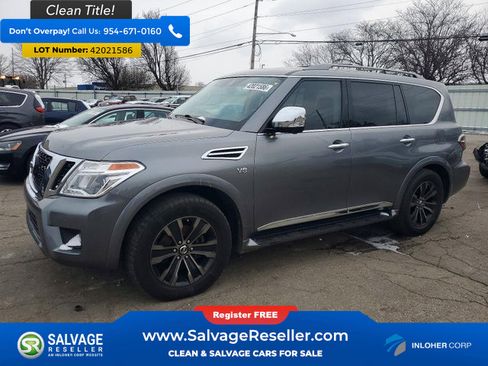 Used 2018 Nissan Armada Platinum w/ Interior Lighting Package image 1