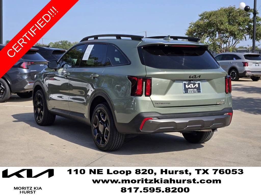 Certified 2025 Kia Sorento X-Line EX AWD/4WD image 3