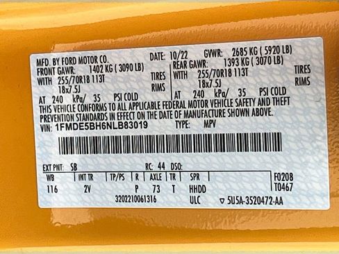 Used 2022 Ford Bronco Outer Banks image 30