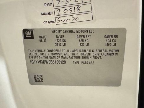 Used 2011 Chevrolet Corvette Grand Sport w/ Preferred Equipment Group image 44