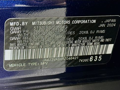 Used 2024 Mitsubishi Outlander SE FWD image 12