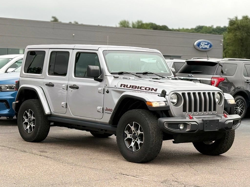 Used 2018 Jeep Wrangler Unlimited Rubicon w/ Uconnect 4C Nav & Sound Group AWD/4WD image 30