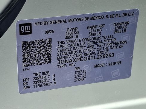 Certified 2026 Chevrolet Equinox LT AWD/4WD image 27