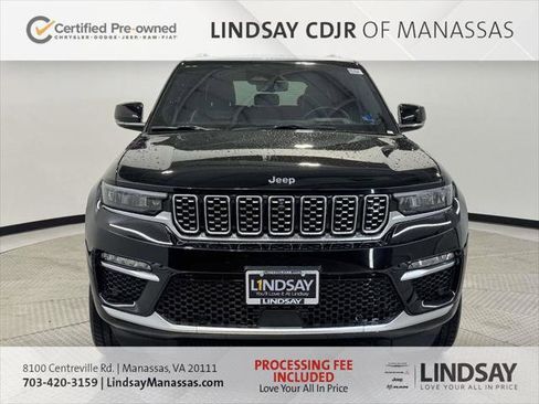 Certified 2023 Jeep Grand Cherokee Summit w/ Adv Protech Group IV AWD/4WD image 3