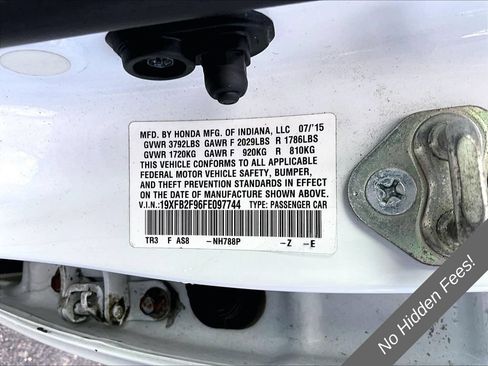 Used 2015 Honda Civic EX-L image 27