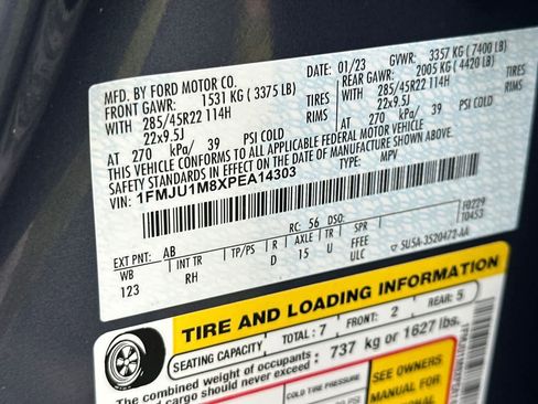 Certified 2023 Ford Expedition Platinum image 31