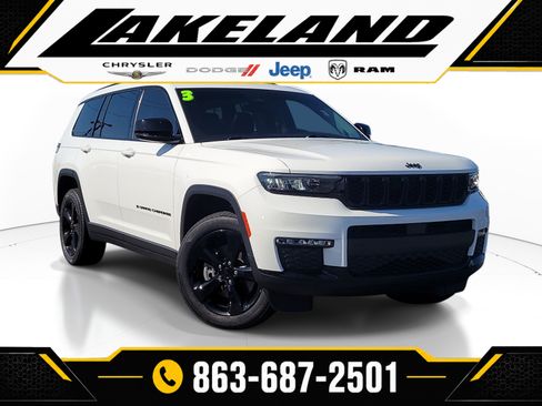 Used 2023 Jeep Grand Cherokee L Limited w/ Black Appearance Package RWD image 1