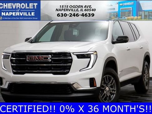 Certified 2025 GMC Acadia Elevation image 1