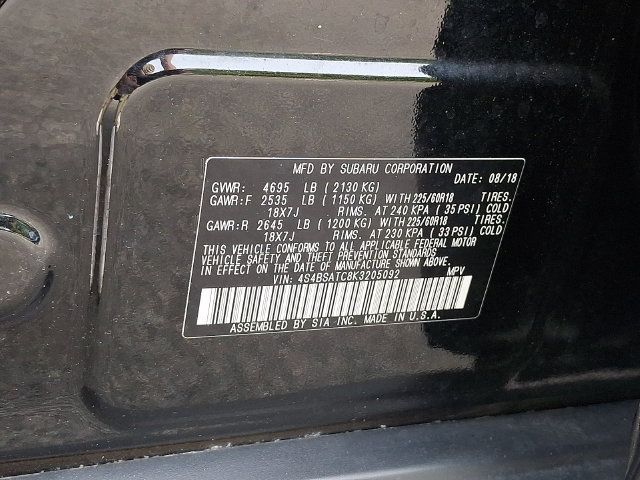 Used 2019 Subaru Outback 2.5i Touring AWD/4WD image 28