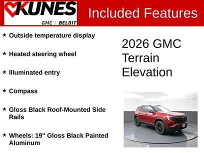 New 2026 GMC Terrain Elevation w/ Black Edition