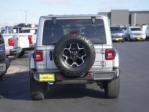 Used 2021 Jeep Wrangler Unlimited Rubicon 4xe w/ Safety Group image 7