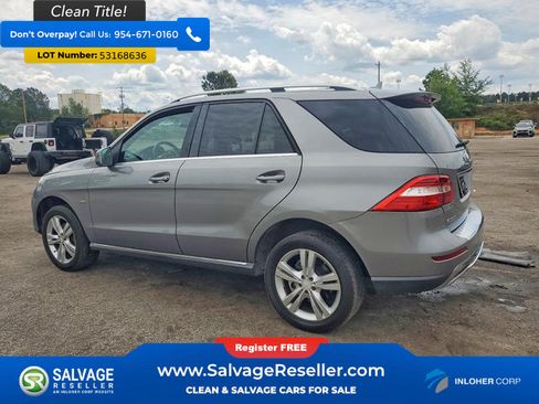 Used 2012 Mercedes-Benz ML 350 4MATIC image 3
