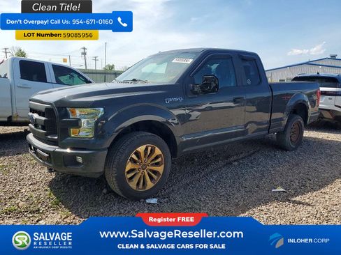 Used 2016 Ford F150 XL w/ Equipment Group 101A Mid AWD/4WD image 1