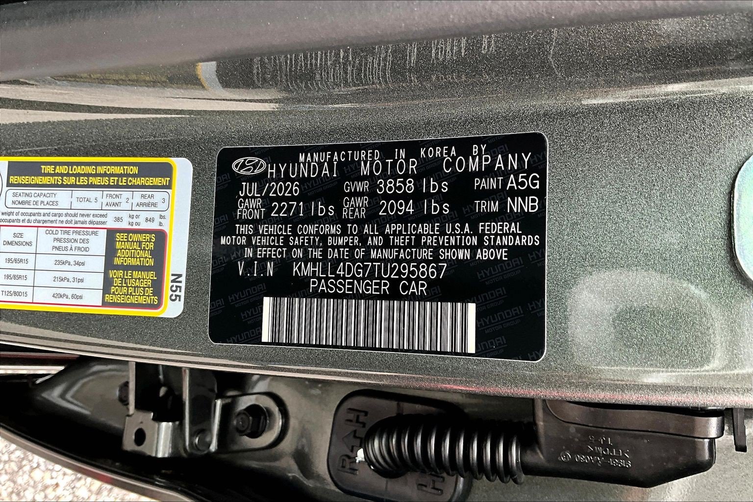 New 2026 Hyundai Elantra SE FWD image 8