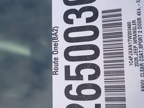 New 2026 Jeep Wrangler Sport image 39