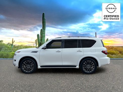 Certified 2023 Nissan Armada Platinum w/ Captain's Chairs Package RWD image 3
