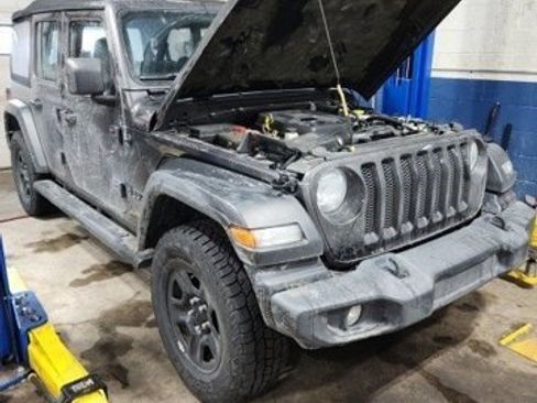 Used 2022 Jeep Wrangler Unlimited Sport image 1