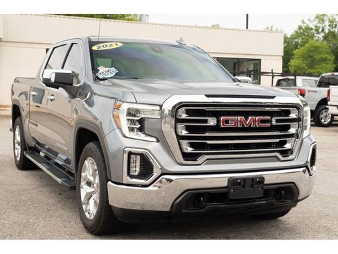 Used 2021 GMC Sierra 1500 SLT w/ SLT Premium Plus Package AWD/4WD image 39