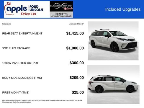 Used 2021 Toyota Sienna XSE w/ XSE Plus Package FWD image 4