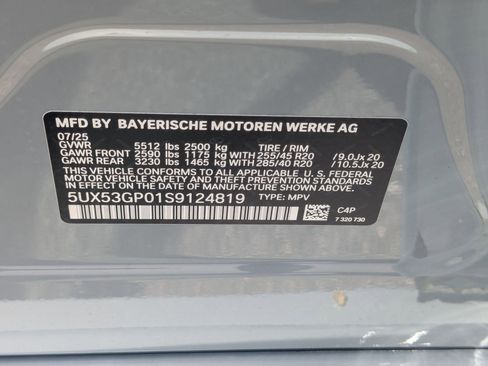 New 2025 BMW X3 xDrive30i w/ Premium Package image 38