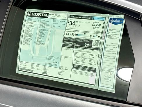 New 2026 Honda Civic Sport image 23