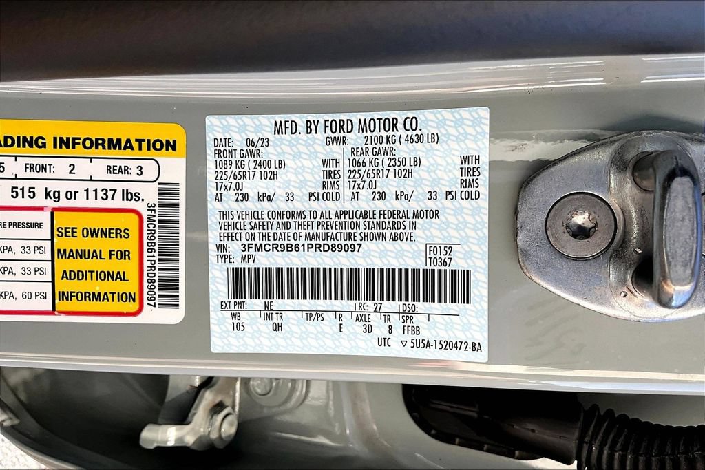 Used 2023 Ford Bronco Sport Big Bend w/ Convenience Package AWD/4WD image 34