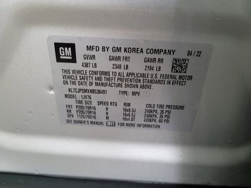 Used 2022 Chevrolet Trax LT w/ LT Convenience Package image 33