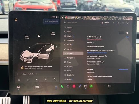 Used 2022 Tesla Model 3 Performance AWD/4WD image 37