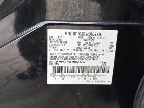 Used 2021 Ford Edge Titanium AWD/4WD image 20