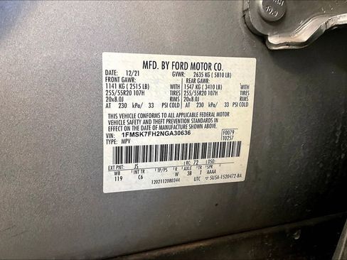 Used 2022 Ford Explorer Limited w/ Equipment Group 301A image 32