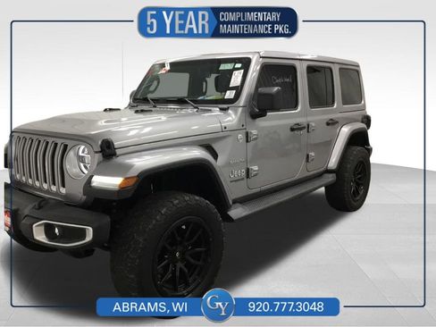 Used 2020 Jeep Wrangler Unlimited Sahara AWD/4WD image 1
