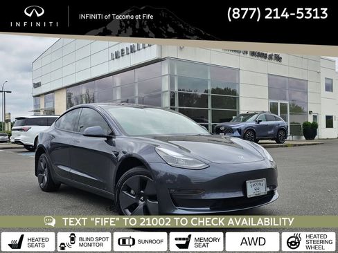 Used 2022 Tesla Model 3 Long Range AWD/4WD image 1