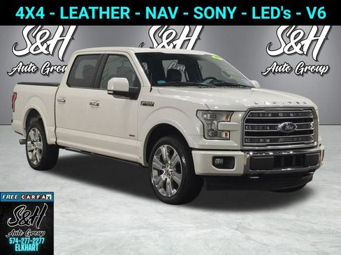 Used 2017 Ford F150 Limited w/ Trailer Tow Package AWD/4WD image 1