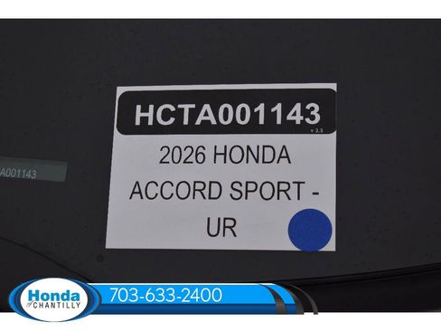 New 2026 Honda Accord Hybrid Sport image 36