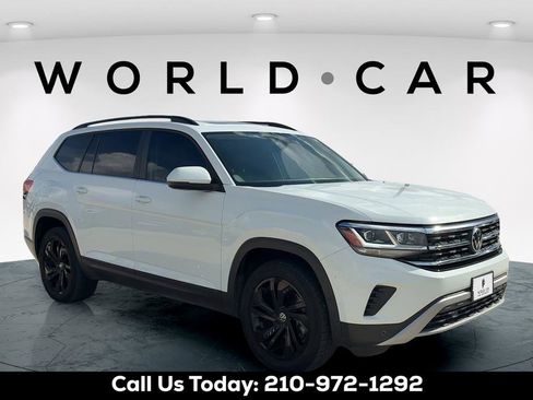 Used 2022 Volkswagen Atlas SE w/ Panoramic Sunroof Package FWD image 1