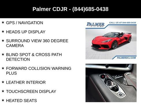 Used 2021 Chevrolet Corvette Stingray Premium Conv w/ Z51 Performance Package RWD image 6