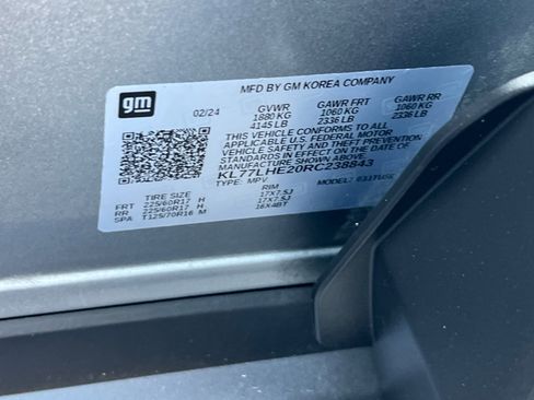 Certified 2024 Chevrolet Trax LT image 29