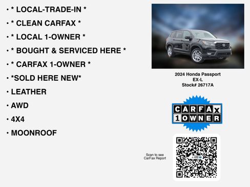 Certified 2024 Honda Passport EX-L image 7