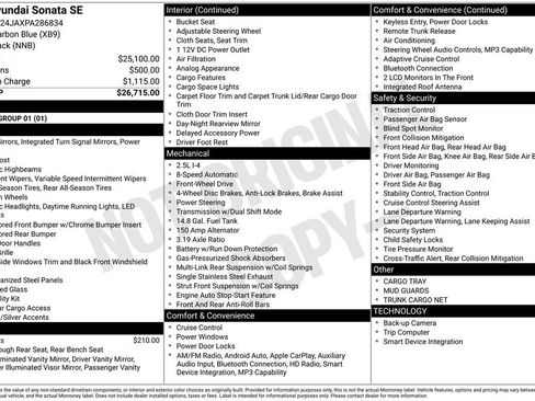 Used 2023 Hyundai Sonata SE image 16