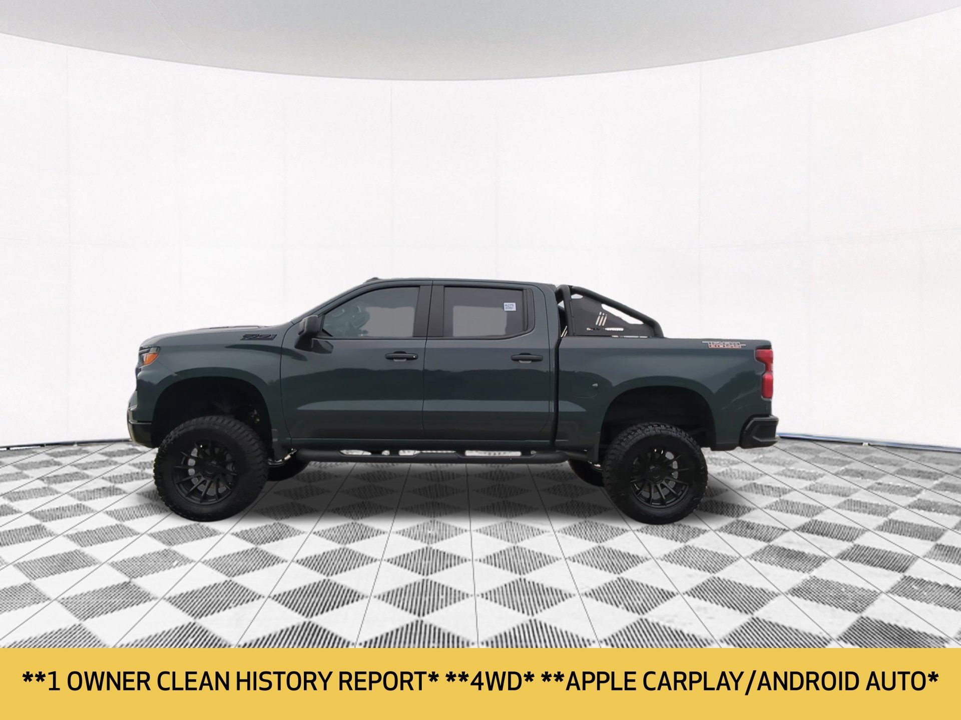 Used 2025 Chevrolet Silverado 1500 Custom Trail Boss w/ LPO, Dark Essentials Package AWD/4WD image 2
