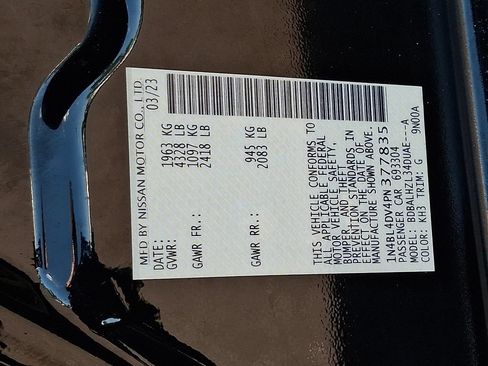 Certified 2023 Nissan Altima 2.5 SV w/ SV Premium Package FWD image 26